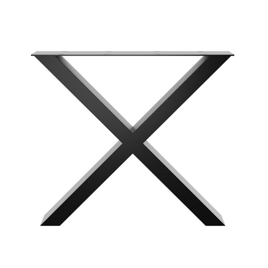 Tischbeine Metall Belaga Lite Extreme – X Tischgestell schwarz