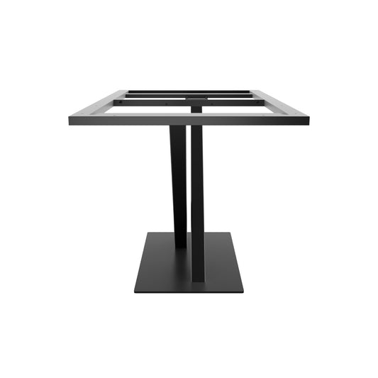 Tischgestell Metall Sargas Frame – zentrale Tischbeine schwarz