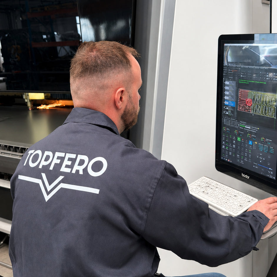Handarbeit mit Metall