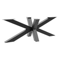 Tischgestell Metall Acamar Extreme – massive Tischbeine schwarz