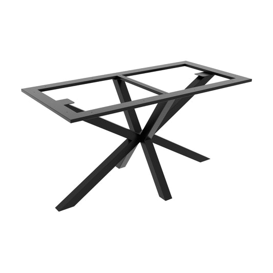 Tischgestell Metall Acamar Frame – schwarze Tischbeine für Esstisch