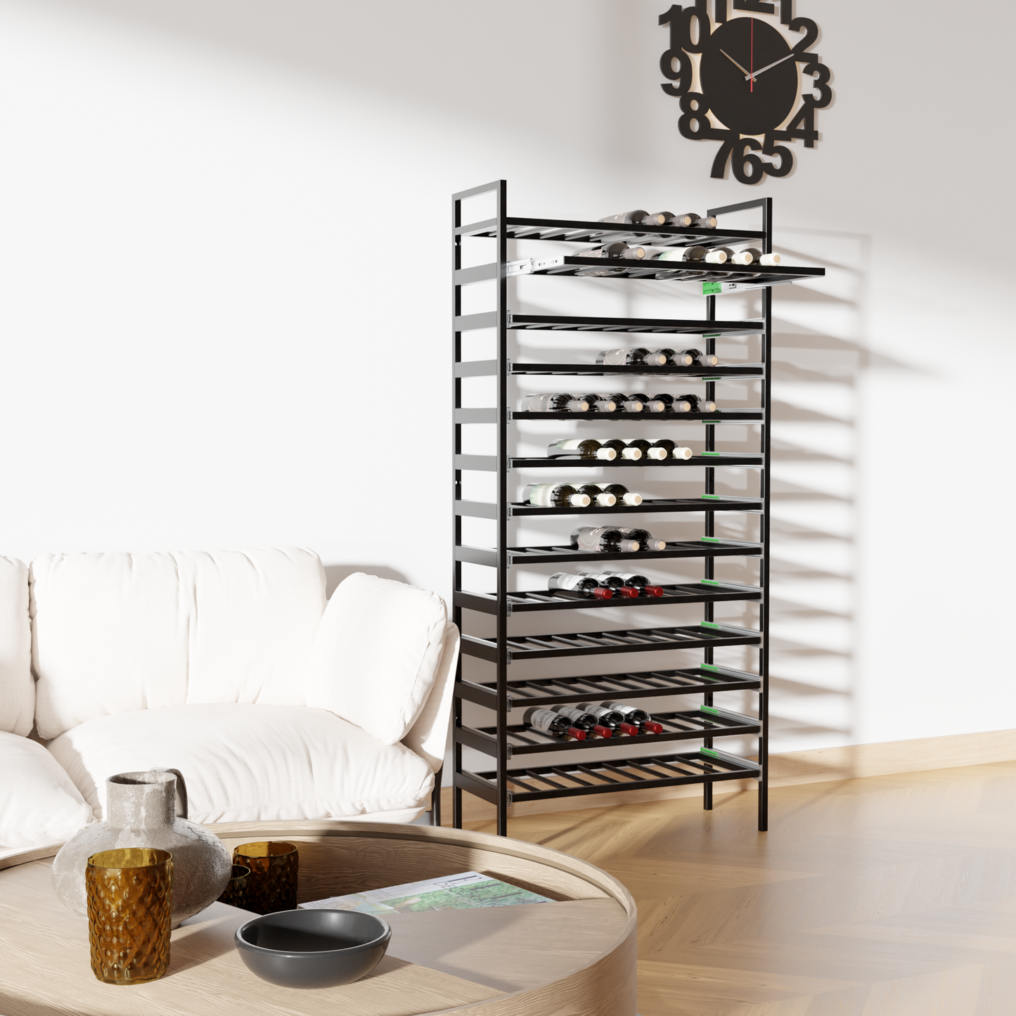 Regál Na Víno - Amarone - 170x80x30 cm