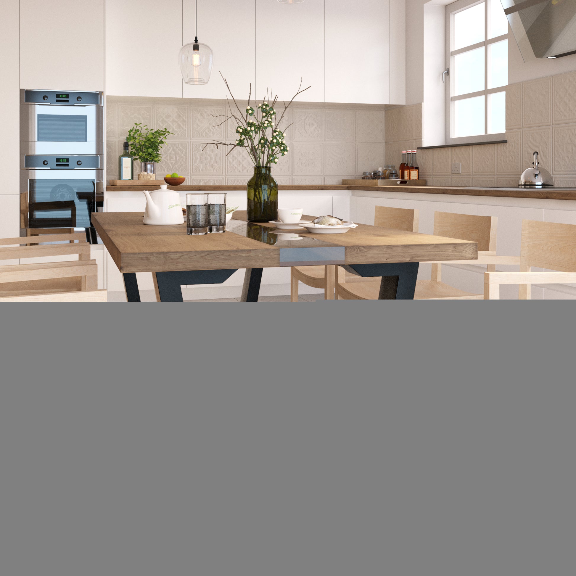 Stolová noha Atria Epox Extreme - 200x80x72 cm