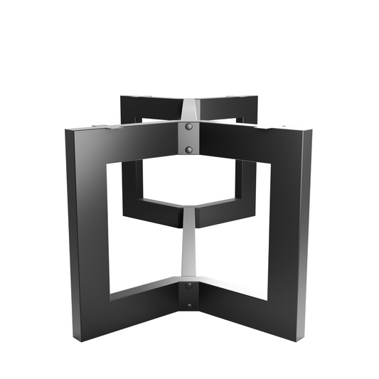 Tischbeine Metall Barax Space Extreme – U Tischgestell schwarz