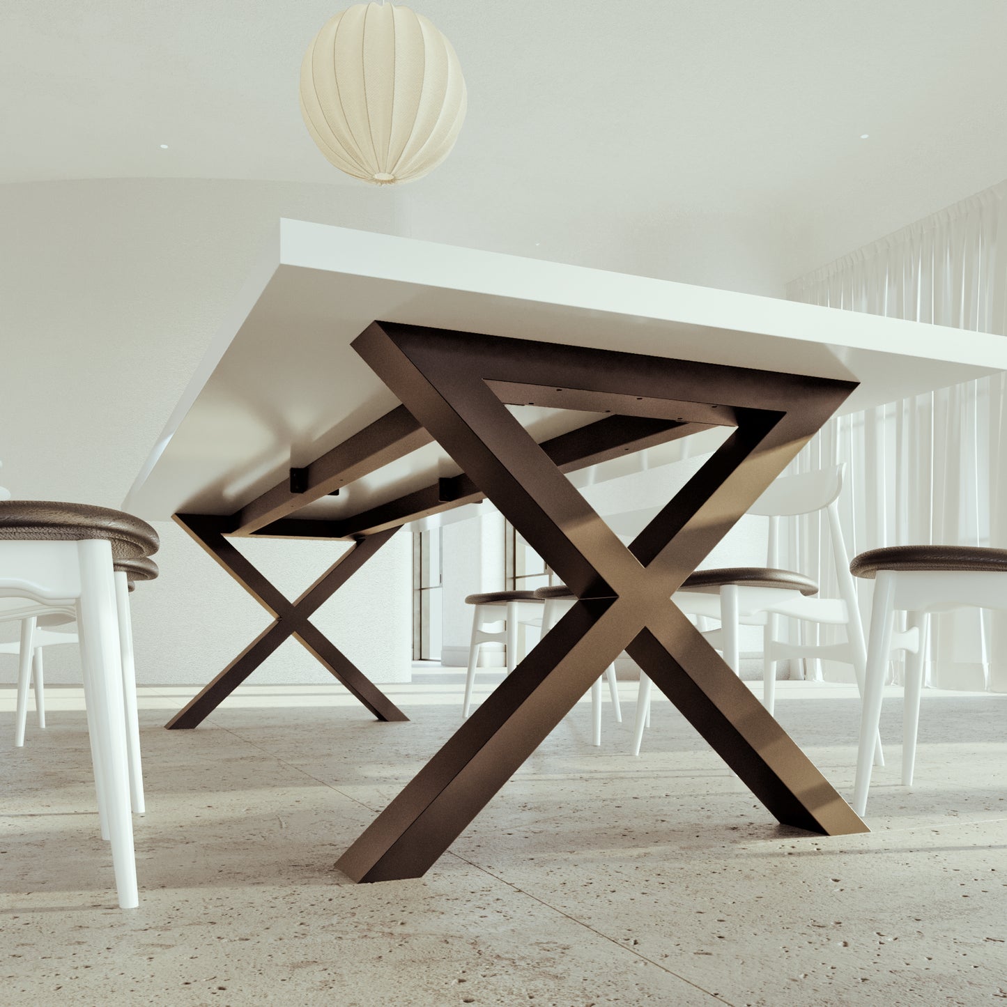 Stolová Noha - Belaga Extreme - 280x80x72 cm