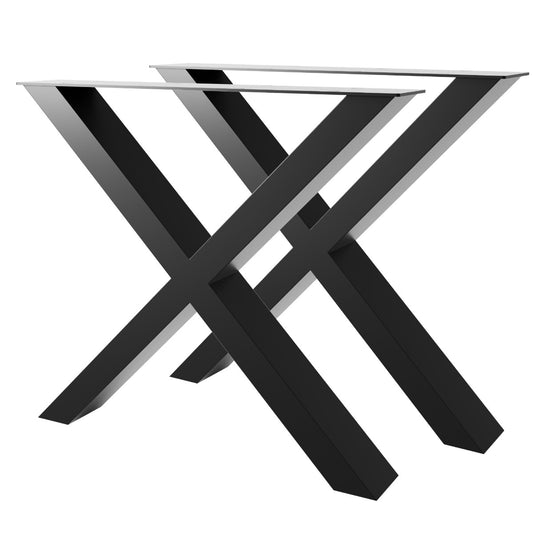 Tischbeine Metall Belaga Lite Extreme – X Tischgestell schwarz
