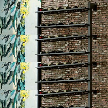 Regál Na Víno - Canary - 120x100x30 cm