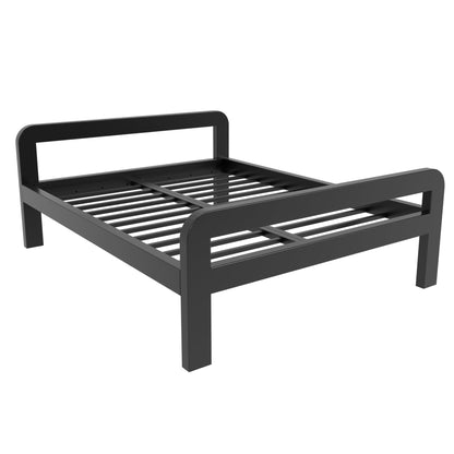 Metallbett Ryka Round offen – Profil 120 x 60 mm