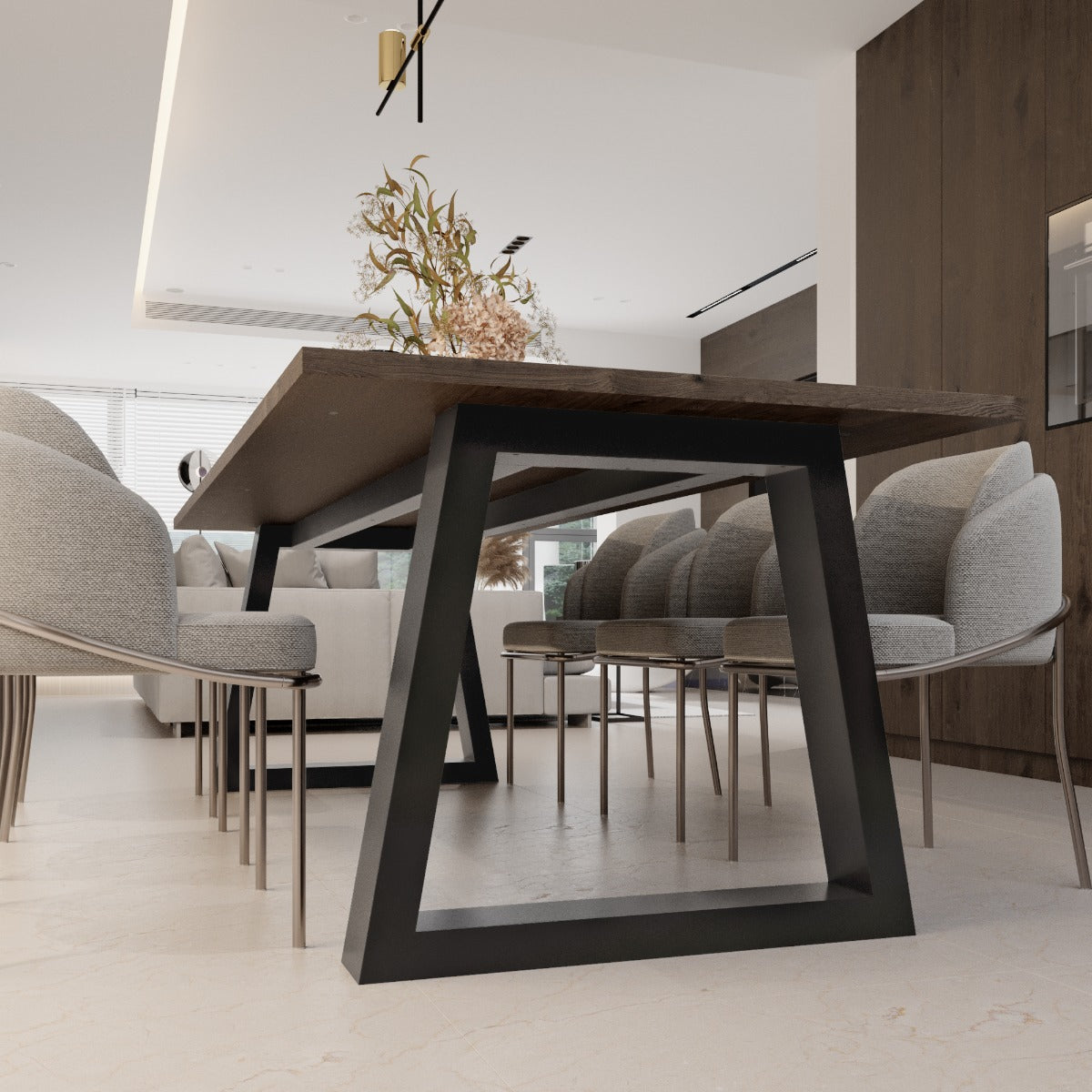 Stolová noha Nemesis Extreme - 200x80x72 cm