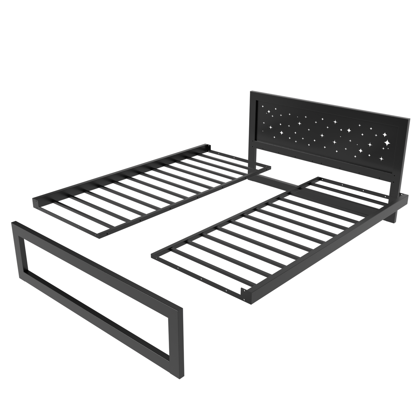 Kovová posteľ Ryka Standard M10