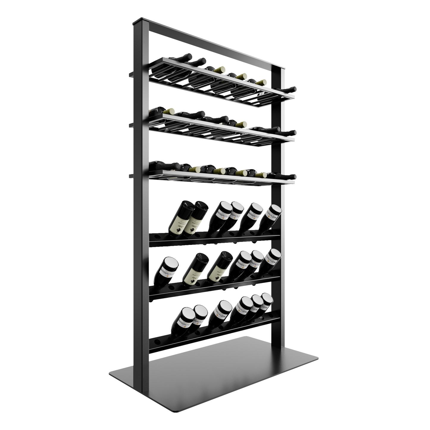 Regál Na Víno - Piemont - 170x100x60 cm